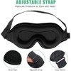 Premium Sleep Mask for Men/Women - 100% Light Blocking, Breathable,