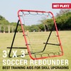 Soccer Rebounder Kickback Football Rebound Net (Adjustable Angle) Portable Easy