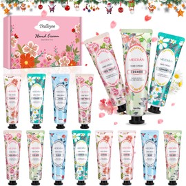 Pack of 15 Hand Cream Set Gift Set Christmas Small Gifts for Women Moisturising Cream Hand Lotion for Dry Cracked Hands Foot, Christmas Gifts Small Items, Stock Stuffers Bulk