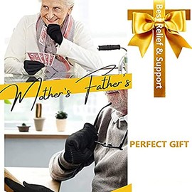 Arthritis Compression Gloves Women Men Relieve Hand Pain Gloves for Typing Support for Joints Daily Support S