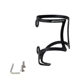 UPANBIKE Bicycle Bottle Cage Aluminum Alloy Lightweight Bottle Holder Cycling Bottle Cage for MTB Road Bike,Black