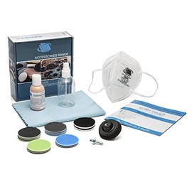 Glass Polish (2'' Glass Scratch Removal Kit for use with a Drill on All Glass Surfaces - GP28002