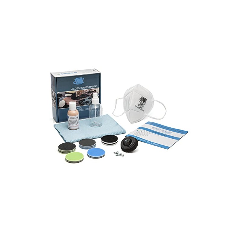 Glass Polish (2'' Glass Scratch Removal Kit for use with