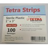 One Case of Tetra Strips Adhesive Bandages, Plastic, 1" x