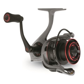 Abu Garcia Zata Size 3000 Spinning Fishing Reel, Machined Aluminum and Stainless Steel Construction, Right/Left Handle Position, Carbon Fiber Front Drag Drag System