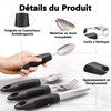 Xiciki Parkinson Easy Grip Spoon Set, 4 Pieces, Cutlery, Cutlery