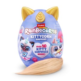 Kittycorn Surprise Series 3 (Persian) by ZURU, Plush Toy, Collectible Plush Stuffed Animal, Slime, Surprise Eggs for Girls