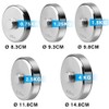 4 Pieces 0.75kg Weight Plates for 5kg Steel Dumbbells (4×0.75kg)