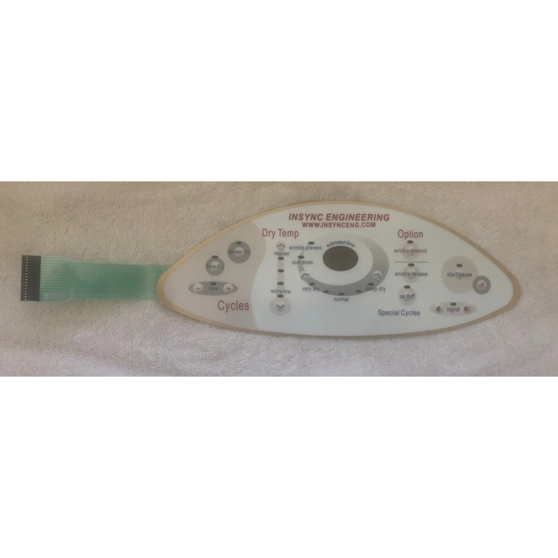INSYNC Compatible Maytag Neptune Dryer Panel 22004445 33002537 NEW KEYPAD