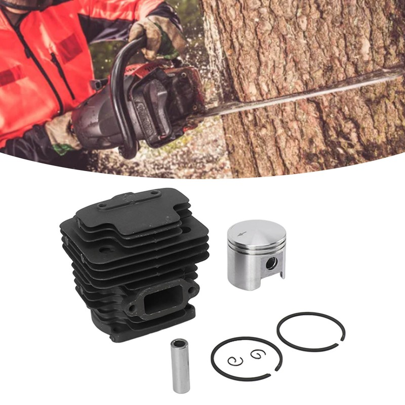 Cylinder Piston Assembly Kit Aluminum Alloy 42mm Electric Chainsaw Cylinder