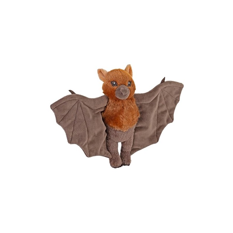 Wild Republic Splendors-Eco Flying Fox Bat, Stuffed Animal, 6 inch,