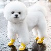 Yeduzyn 4Pcs Waterproof Dog Boots Dog Shoes for Snow and