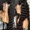 VIPPRETTY 13X6 HD Lace Front Wig,30Inch Glueless Loose Deep Wave