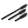 SK Tools USA 3-Piece Locking Impact Socket Adapter Set, 1/4"