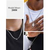 ChainsHouse Fashion 316L Stainless Steel Cuban Necklace - 3 /