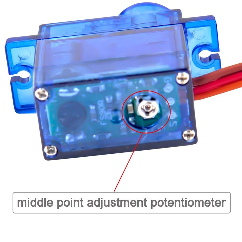 DIYmalls Feetech Micro Servo 9g FS90R Continuous Rotation Motor 360