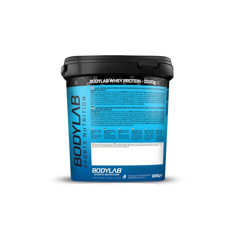 Bodylab24 Whey Protein Pulver, Pannacotta, 1kg