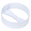 PATIKIL 12 Inch Round Air Vent Cover, 1pcs ABS Adjustable