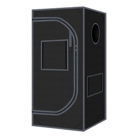 zazzy 24"x24"x55" Grow Tent for Indoor Plants 600D Mylar Hydroponic High Reflective GrowTents for Plant Fruit Flower Veg Growing