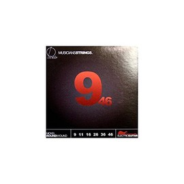 Picato 90776 Nickel Round Wound 9-46 Electric Guitar Strings, Set of 6 Pieces