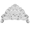 Agatige Silver Napkin Holder, Stainless Steel Craft Table Tissue Small