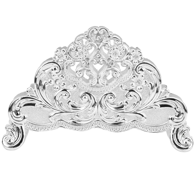 Agatige Silver Napkin Holder, Stainless Steel Craft Table Tissue Small