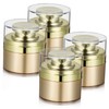VICASKY 4pcs Lotion Pump Dispenser Airtight Empty Cream Containers for