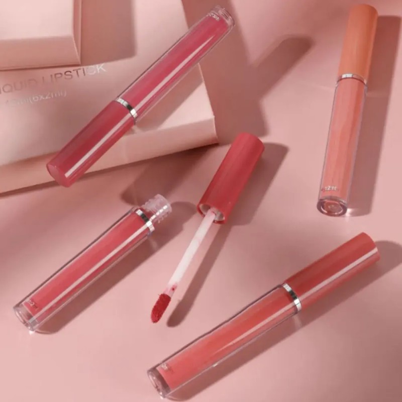Nuevo Producto Cosmético, Juego De 6 Esmaltes Para Labios, N