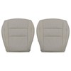 Priprilod Seat Cover Tan Perforated Replacement Leather Driver and Passenger