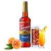 Torani Peach Syrup Pack Of 4 Flavorful Drink Enhancer For