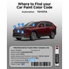 EVOOOR 3Q3 Dark Red/Salsa Red Pearl Touch Up Paint Compatible