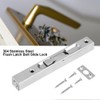 304 Stainless Steel Door Slide Bolt Lock Flush Bolt Latch
