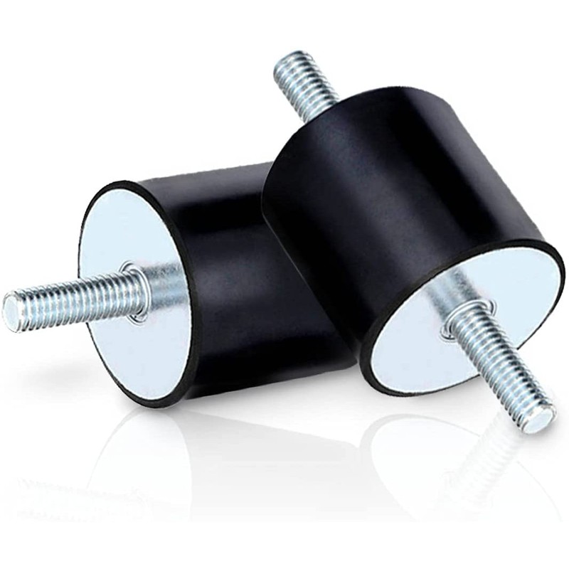 Rubber Mounts M8 x 23 Anti-Vibration Insulator Insulation Shock Absorption