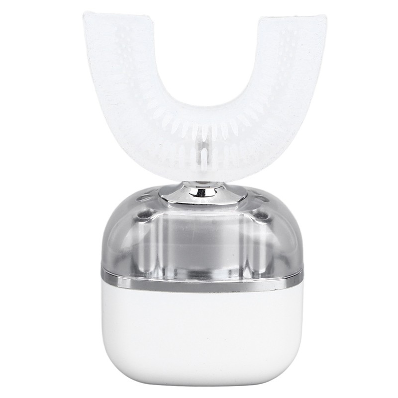 Ultrasonic U Shaped Toothbrushes For Adults High Frequency Vibration Soft