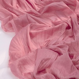 Socomi Socomi 10pcs Mauve Cheesecloth Table Runner Boho Rustic Gauze 120 inch 10FT Cheese Cloth Runner for Wedding Party Baby Shower Birthday Home Decor Holiday Decorations