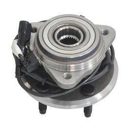 DRIVESTAR 515052 4x4 Front Wheel Hub & Bearing Assembly LH/RH for Ford Explorer 1995-01/Ranger 03-09/Explorer Sport, for Mazda B4000 03-09, for Mercury Mountaineer 97-01, 4WD/AWD, 5 Lugs w/ABS (Pair)