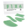 MoHern Gua Sha Massage Tools, 4 Pcs Multi-Shaped Gua Sha