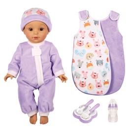 Lorie & Lace Babies 16" Baby Doll Set, Asian