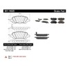 Centric 301.14020 Centric Premium Ceramic Brake Pads with Shims and