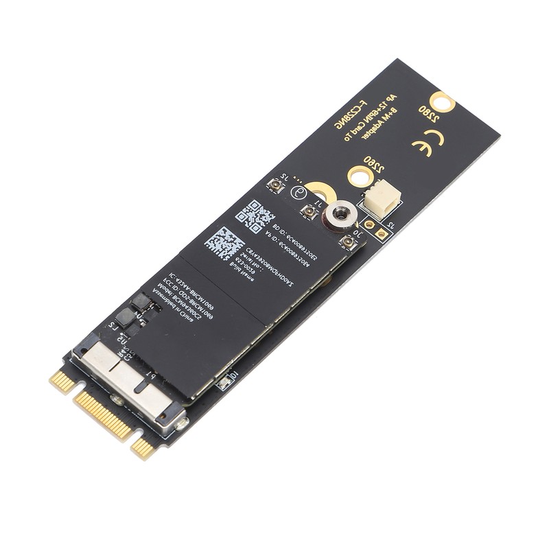 Card Adapter BCM94360CS WLAN Card to M.2 NVME SSD NGFF