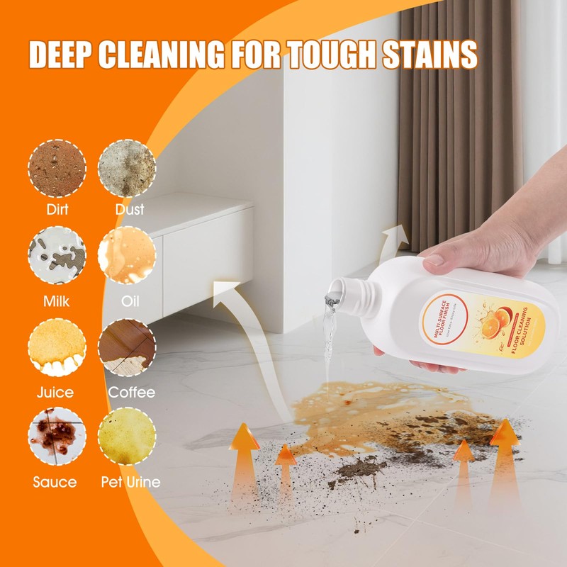 NXPPYY Floor Cleaning Solution Compatible with Tineco iFLOOR Series, All