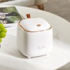 diyannuo Plastic trash can creative mini desktop trash can, with