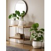 LE TAUCI Ceramic Plant Pots, Set of 2, 10 +