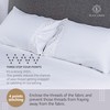 Flax Linen Egg White Pillowcases 2 Pack (1 Pair), 400