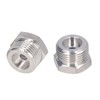 2Pcs Cola Barrel Adapter Distributor Connector Male Thread G5/8 Female