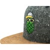 Bavarian Caps Hopfinator Baseball Cap, gray