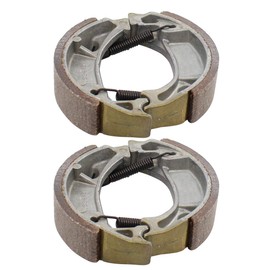 NewYall Front and Rear Brake Shoes Kit for Honda CR60 83-84, CR80 83-85, CRF70F 04-11, CRF80F 04-11, CRF100F 04-11, XR70 97-03, XR80 85-03, XR100 85-03