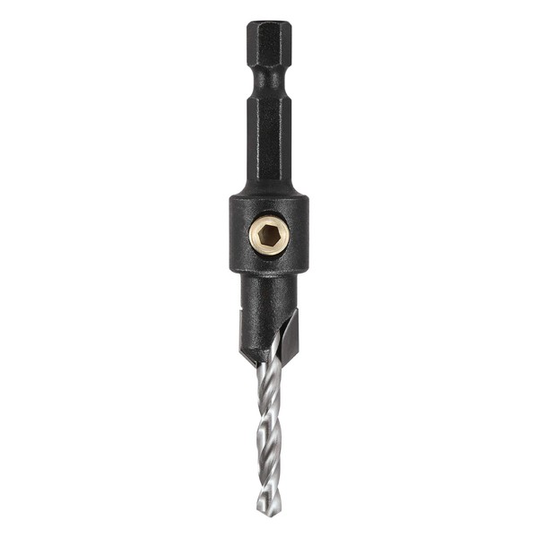 Trend Snappy 9.5mm TCT Countersink with Adjustable 4mm HSS Drill, Fast Swap Accessory, SNAP/CS/4MMTC
