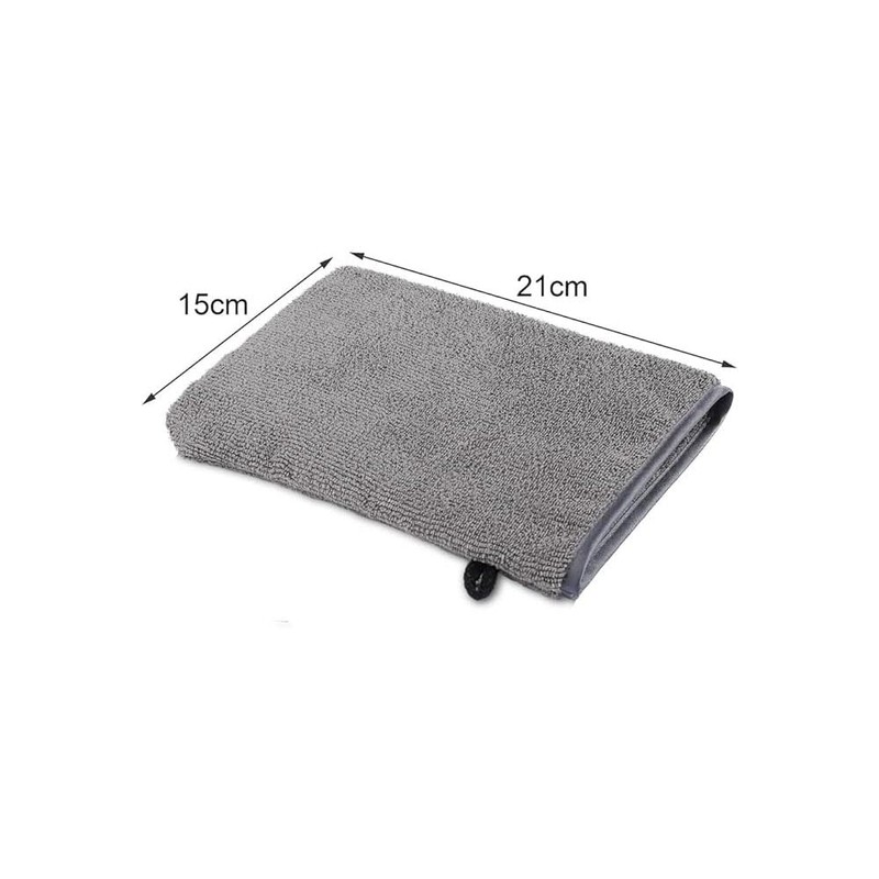 Microfibre Body Wash Mitts,2 PCS Face Mitts Makeup Remover Gloves