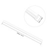 sourcing map Acrylic Round Rod, Clear,15/32" Diameter 12-1/4" Length, Solid